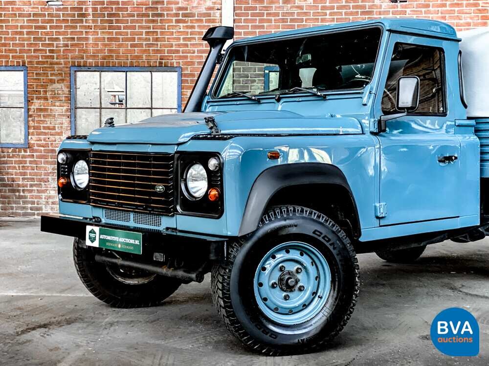 Land Rover Defender Pick-Up FX4 Graues Nummernschild 122pk 2015, VHD-72-F.