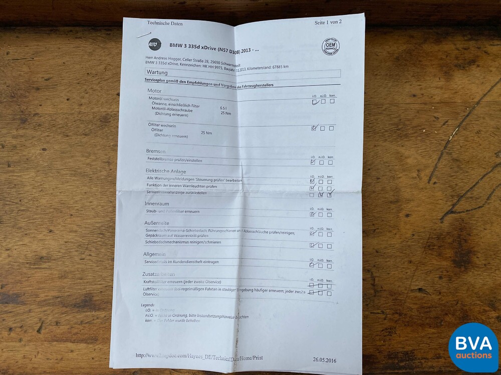 BMW 335d xDrive M-Performance Touring M-Sport 349pk 2013, TJ-180-T.