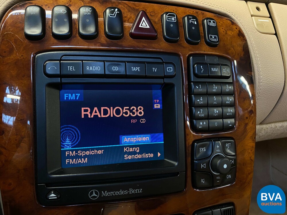 Mercedes-Benz CL500 C215 5.0 V8 2002.