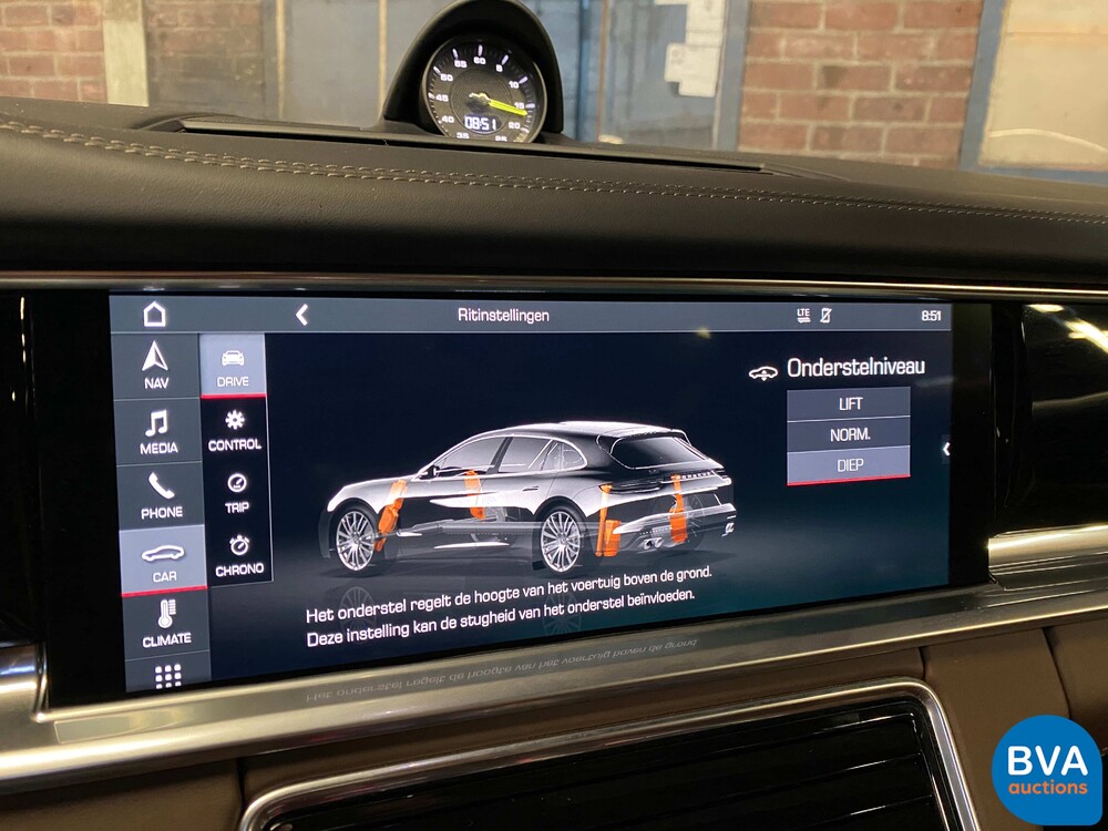 Porsche Panamera Sport Turismo 2.9 4 E-Hybrid 462 PS 2018 Sport Chrono Plug-In-Hybrid, H-318-HT.