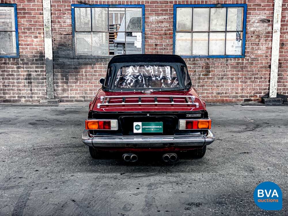 Triumph TR6 Cabrio 106 PS 1974.
