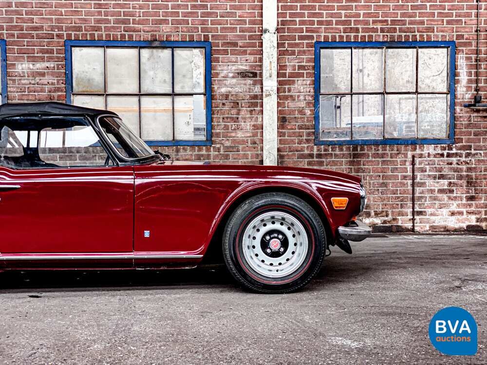 Triumph TR6 Cabrio 106 PS 1974.
