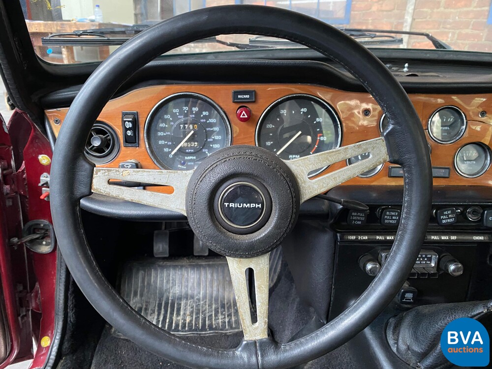 Triumph TR6 Cabrio 106 PS 1974.