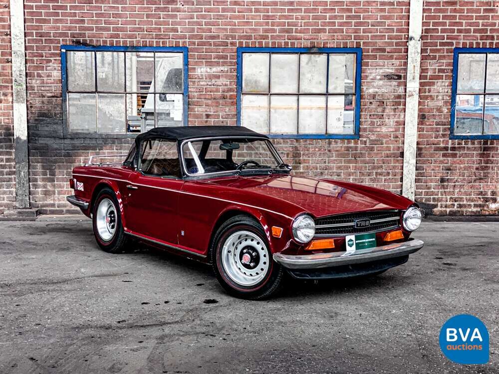 Triumph TR6 Cabrio 106 PS 1974.