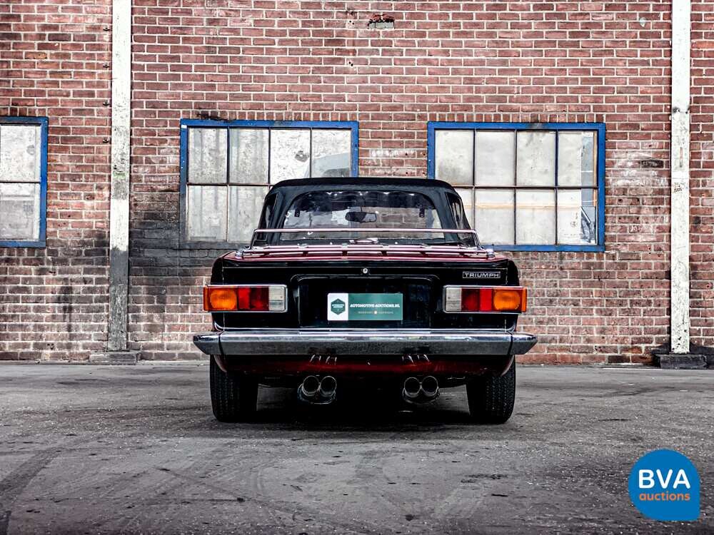 Triumph TR6 Cabrio 106 PS 1974.