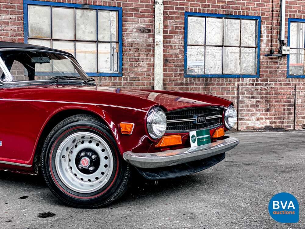 Triumph TR6 Cabrio 106 PS 1974.