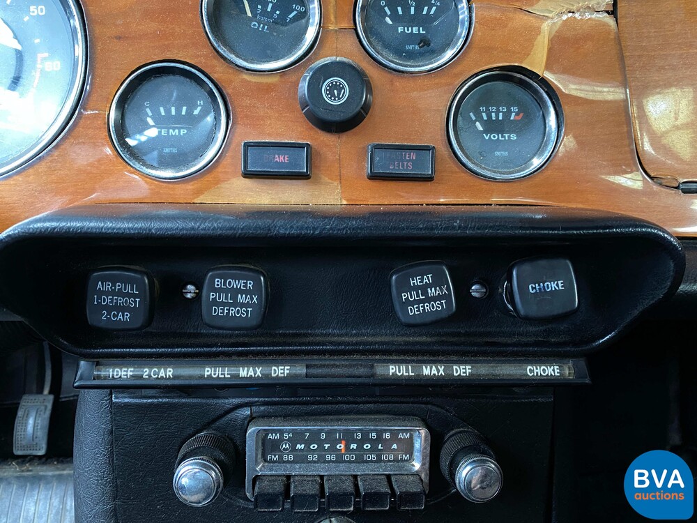 Triumph TR6 Cabrio 106 PS 1974.