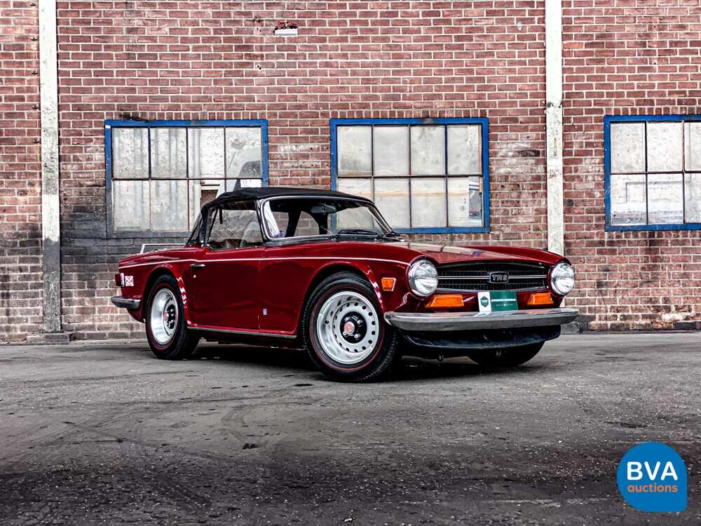 Triumph TR6 Cabrio 106 PS 1974.