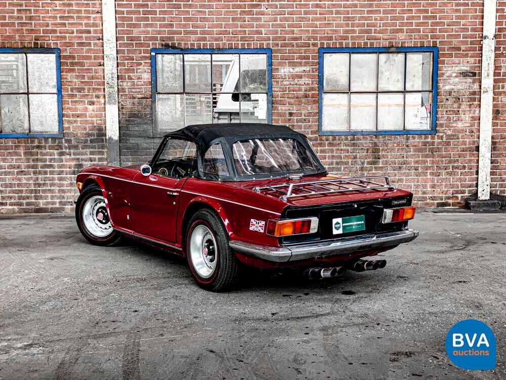 Triumph TR6 Cabrio 106 PS 1974.