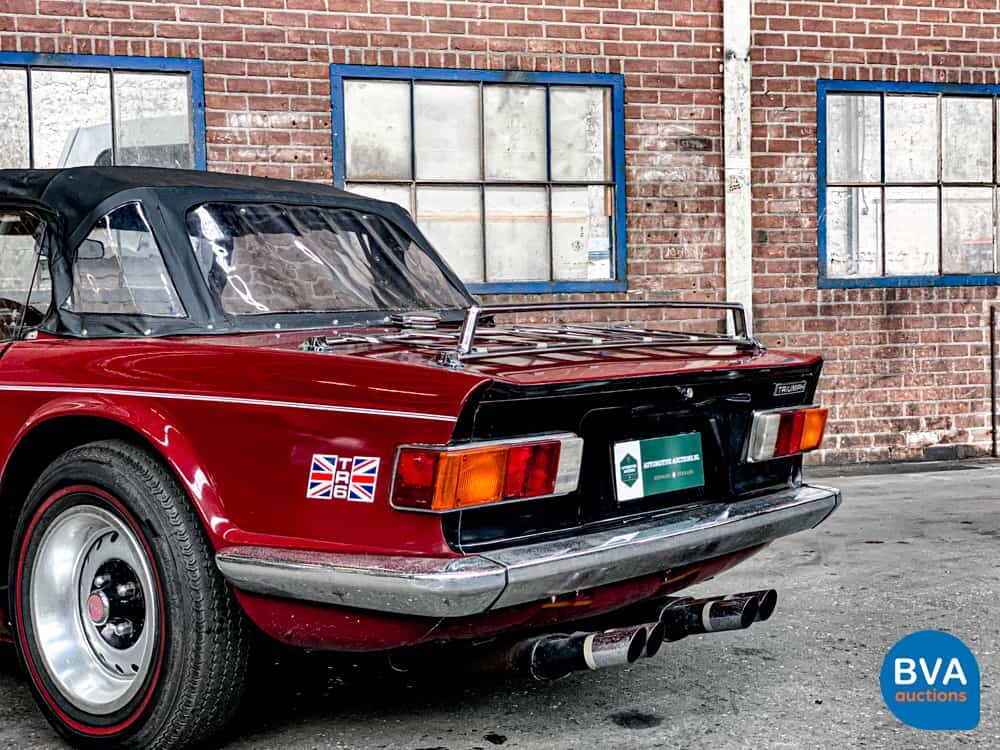Triumph TR6 Cabrio 106 PS 1974.