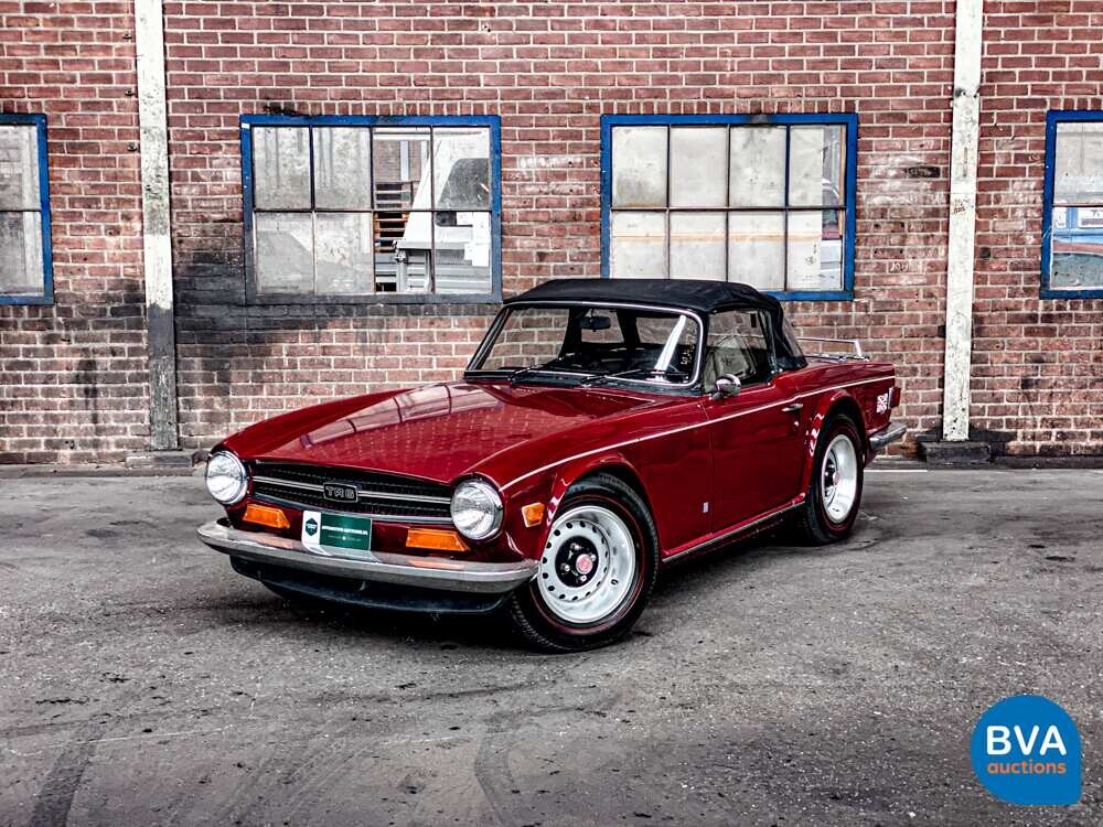 Triumph TR6 Cabrio 106 PS 1974.