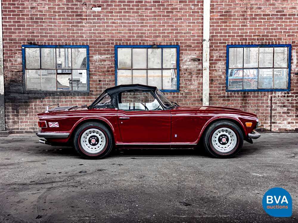Triumph TR6 Cabrio 106 PS 1974.
