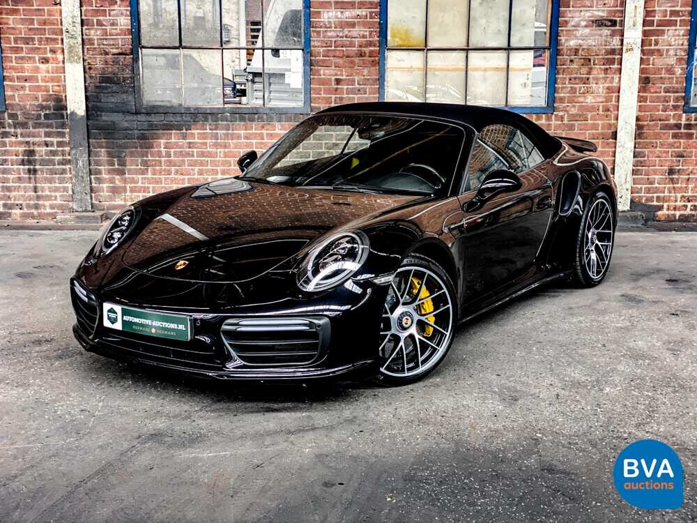 Porsche 911 Turbo S3.8 Convertible 991.2 581hp 2017 FACELIFT, PR-026-J.