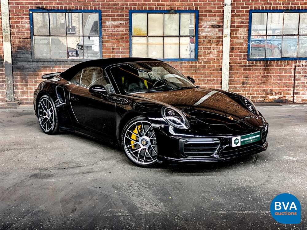 Porsche 911 Turbo S3.8 Convertible 991.2 581hp 2017 FACELIFT, PR-026-J.