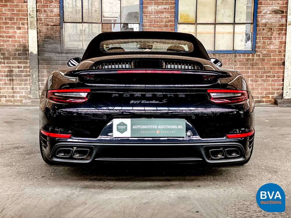 Porsche 911 Turbo S3.8 Convertible 991.2 581hp 2017 FACELIFT, PR-026-J.