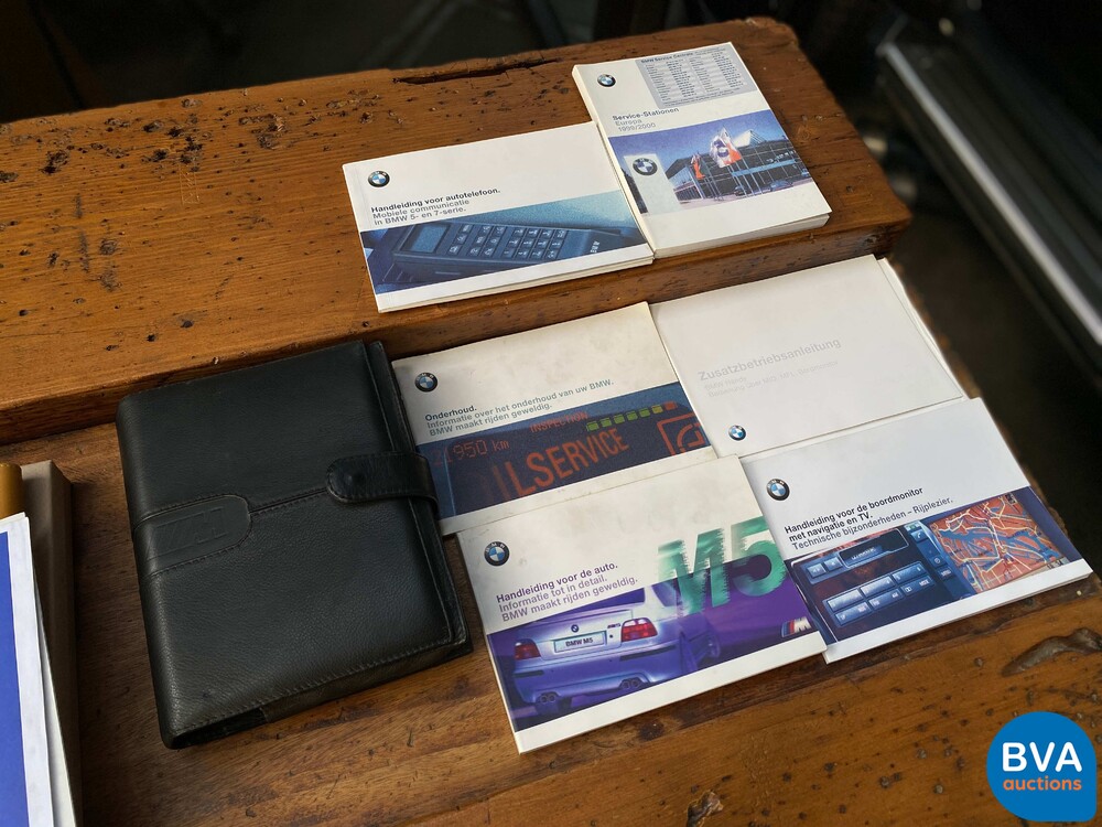 BMW M5 E39 Limousine 400PS 5er 2000 -Org. Niederländisch, 99-DZ-VZ.