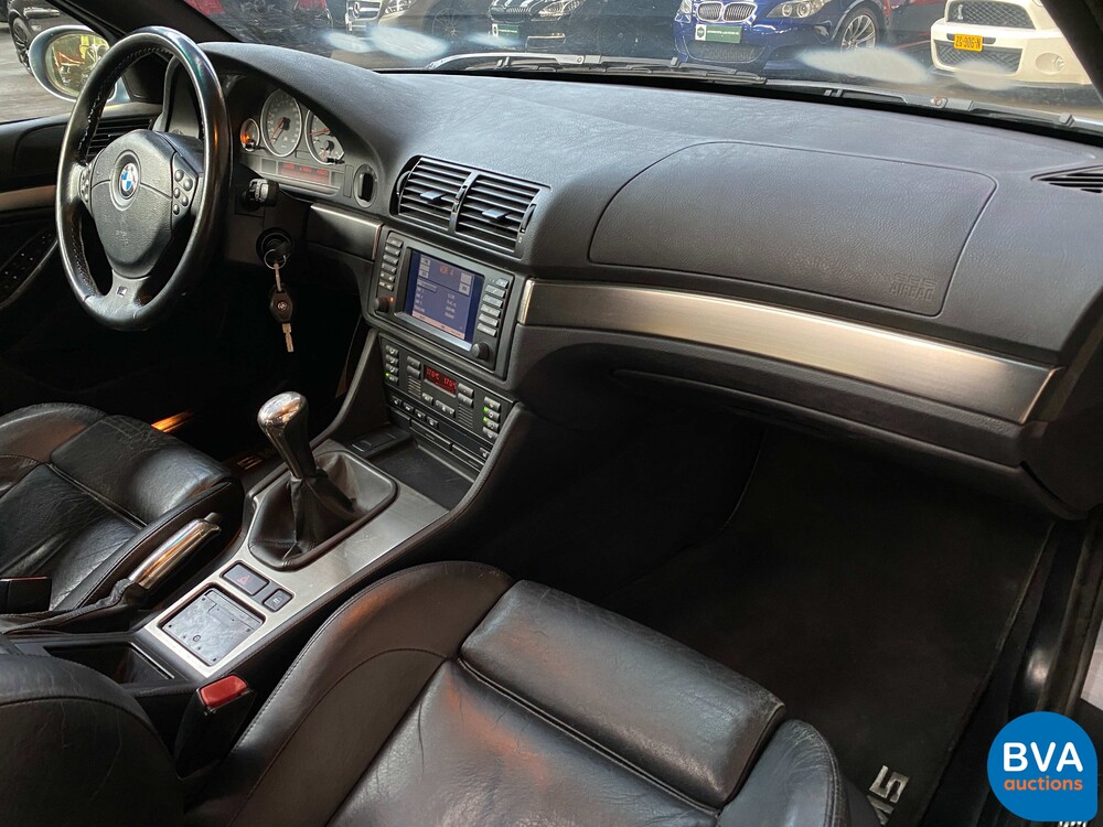 BMW M5 E39 Limousine 400PS 5er 2000 -Org. Niederländisch, 99-DZ-VZ.