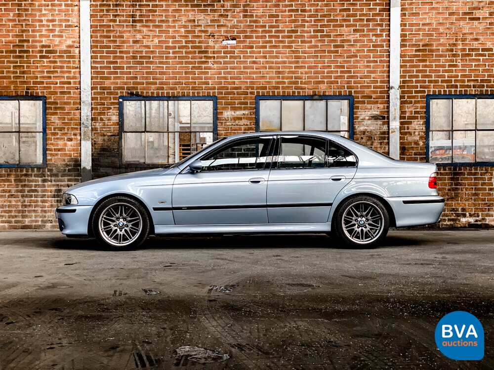 BMW M5 E39 Limousine 400PS 5er 2000 -Org. Niederländisch, 99-DZ-VZ.