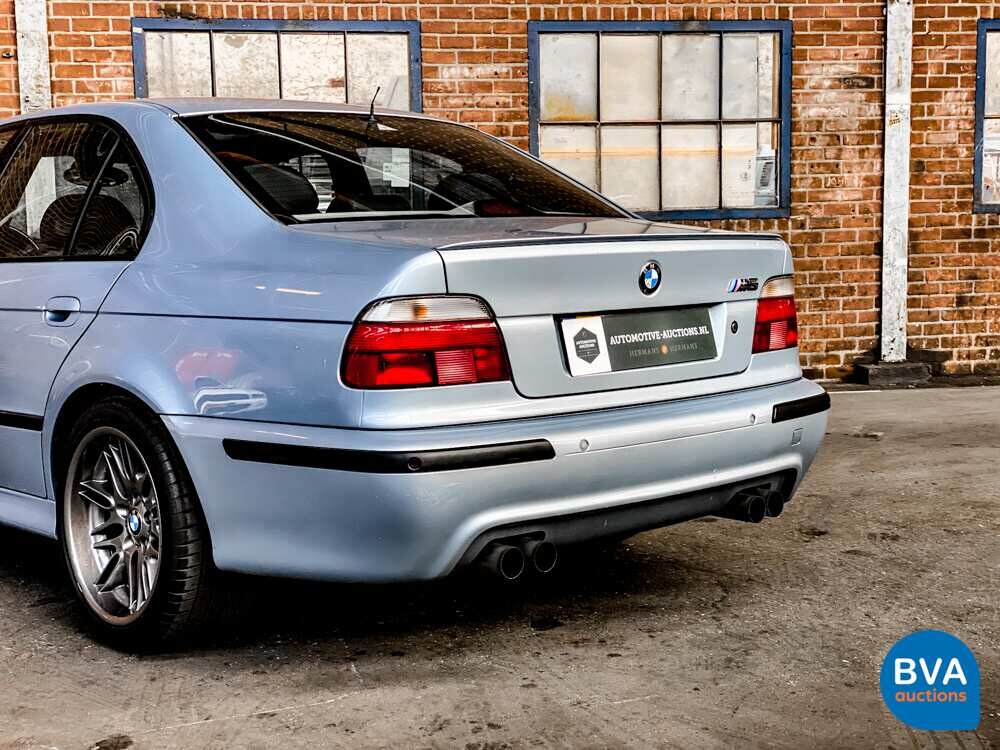BMW M5 E39 Limousine 400PS 5er 2000 -Org. Niederländisch, 99-DZ-VZ.