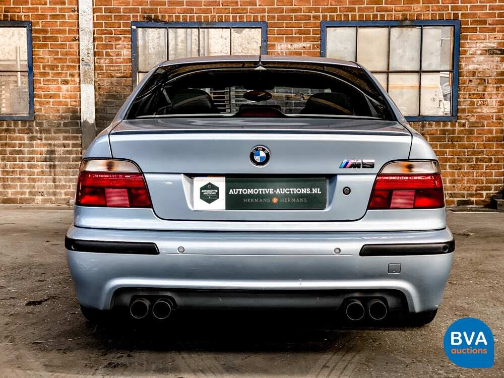 BMW M5 E39 Limousine 400PS 5er 2000 -Org. Niederländisch, 99-DZ-VZ.
