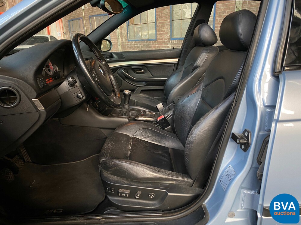 BMW M5 E39 Limousine 400PS 5er 2000 -Org. Niederländisch, 99-DZ-VZ.