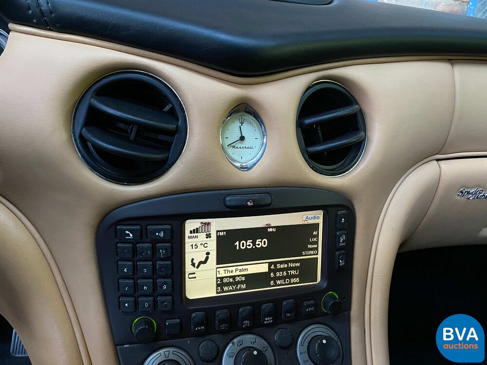 2004 Maserati Spyder Cambiocorsa 4200GT Cabriolet.