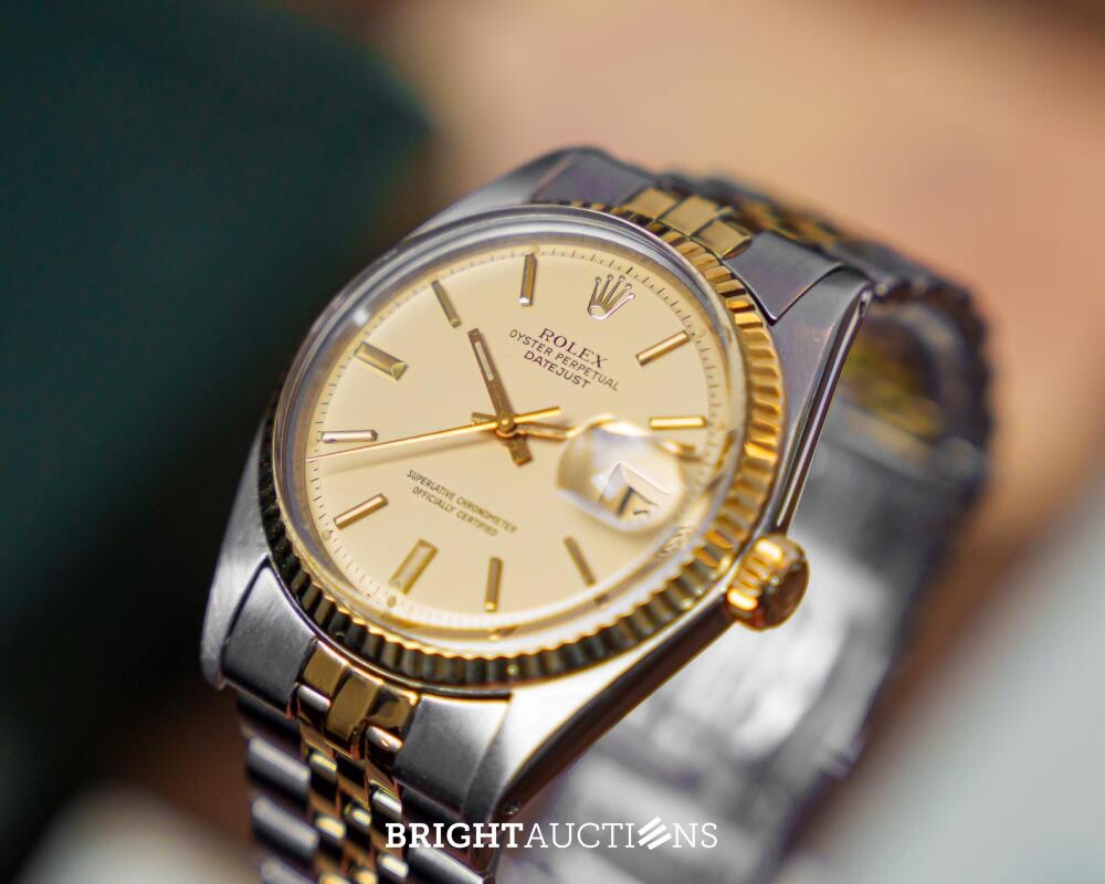 Rolex Datejust Two Tone 1601 1973 - Full Set