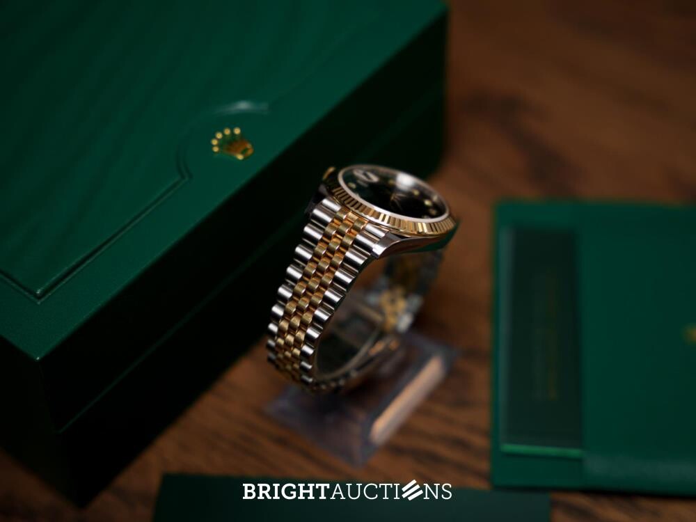 Rolex Datejust 41 DIAMOND Oystersteel geelgoud 126333 2023 GARANTIE