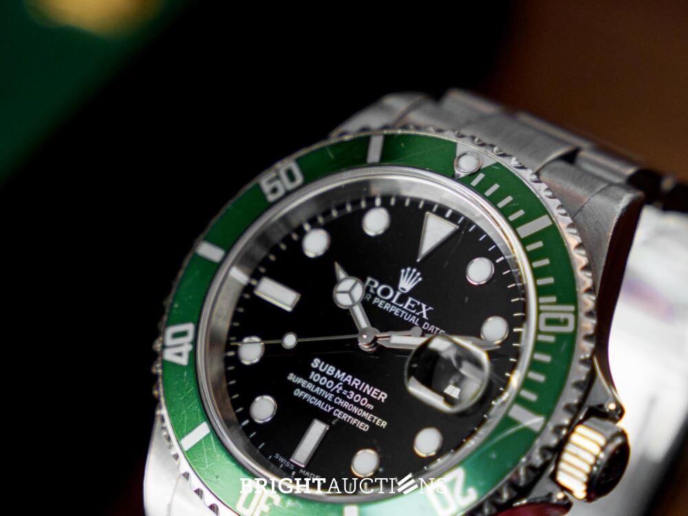 Rolex Submariner 16610T - Kermit Bezel 2006