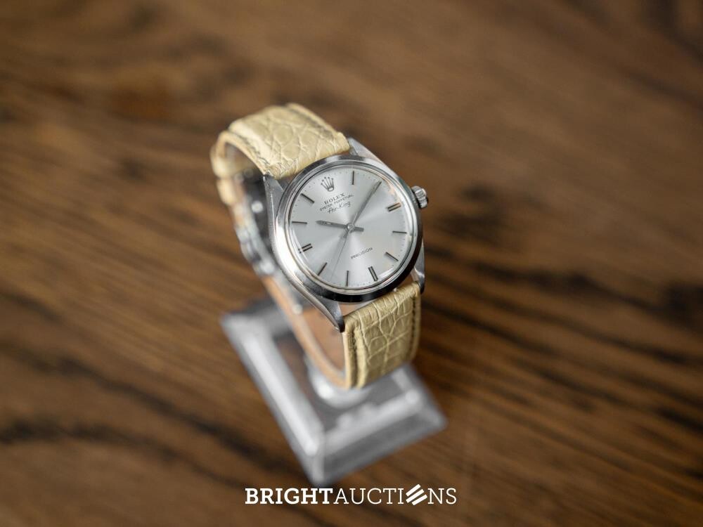 Rolex Airking 5500 Zilver Dail 1974