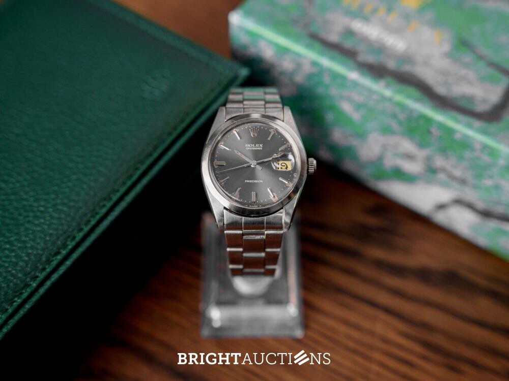 Rolex 6694 Oysterdate - Dark Gray Dail