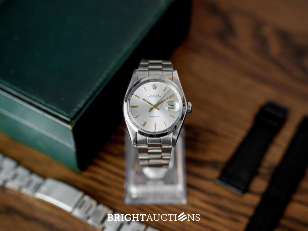 Rolex 6694 Oysterdate - White and Gold Dail - 1975