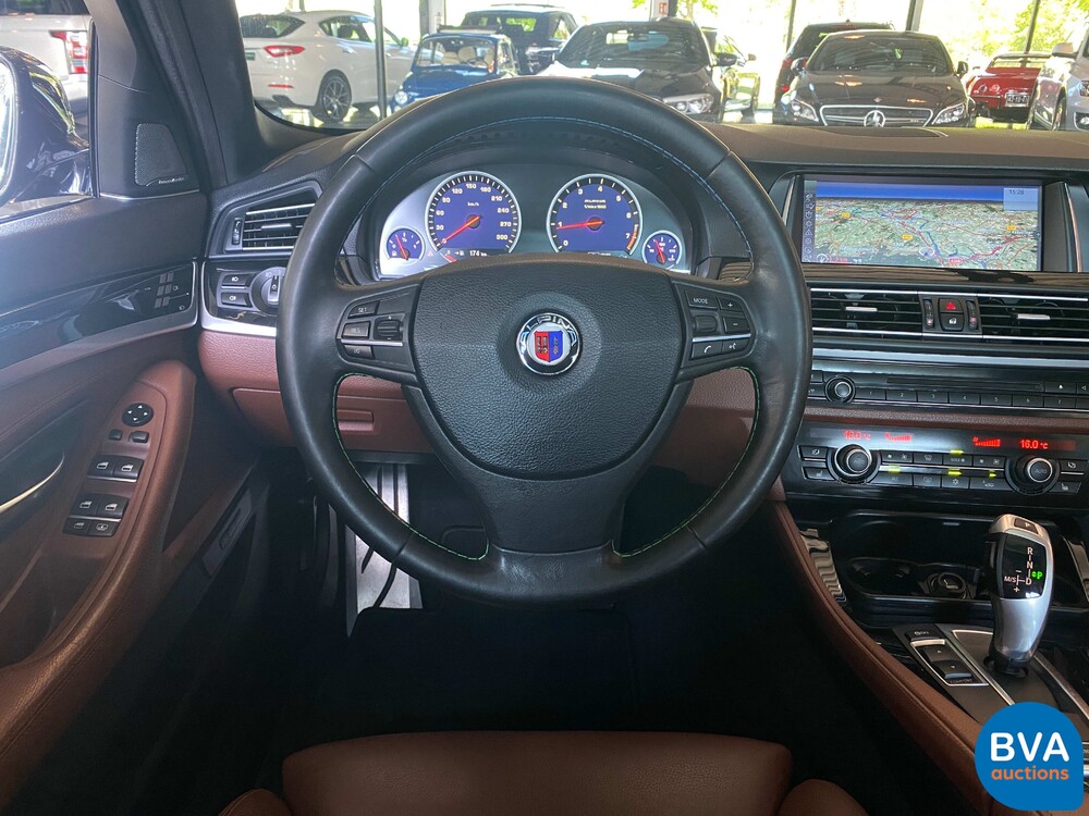 Alpina B5 BiTurbo 507PK/700Nm BMW 5-Series F10 2011 NL registration.