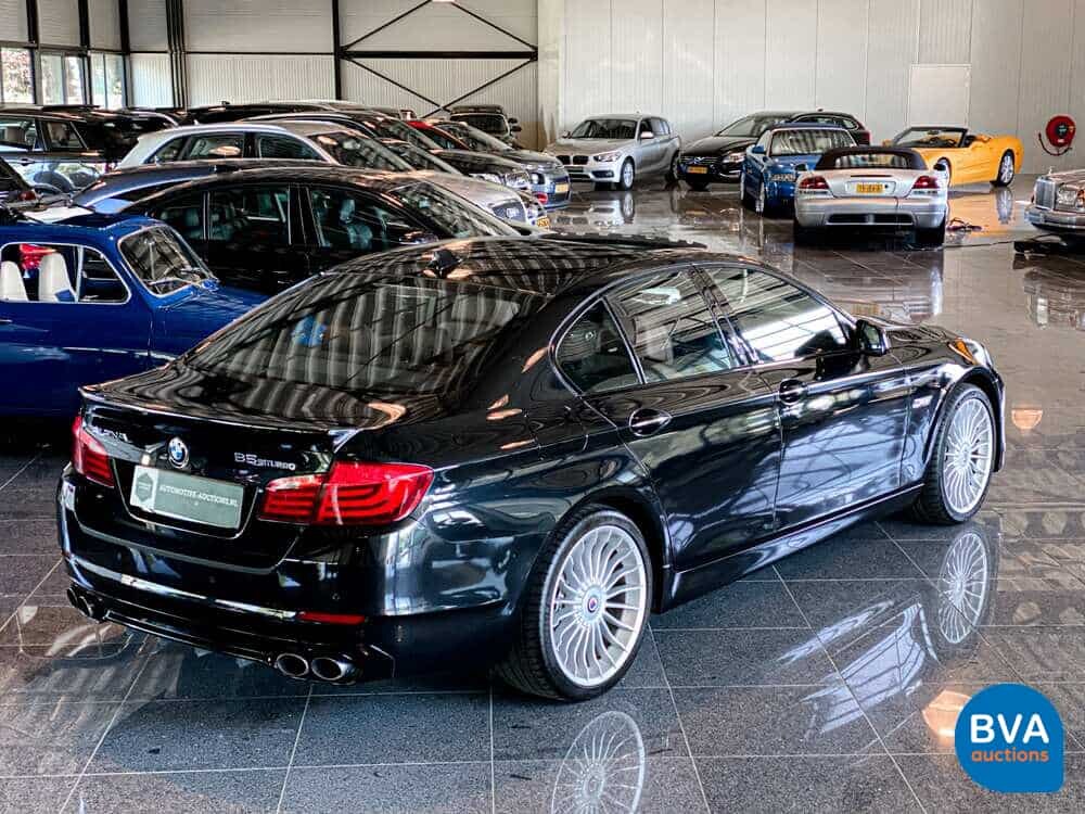 Alpina B5 BiTurbo 507PK/700Nm BMW 5-Series F10 2011 NL registration.