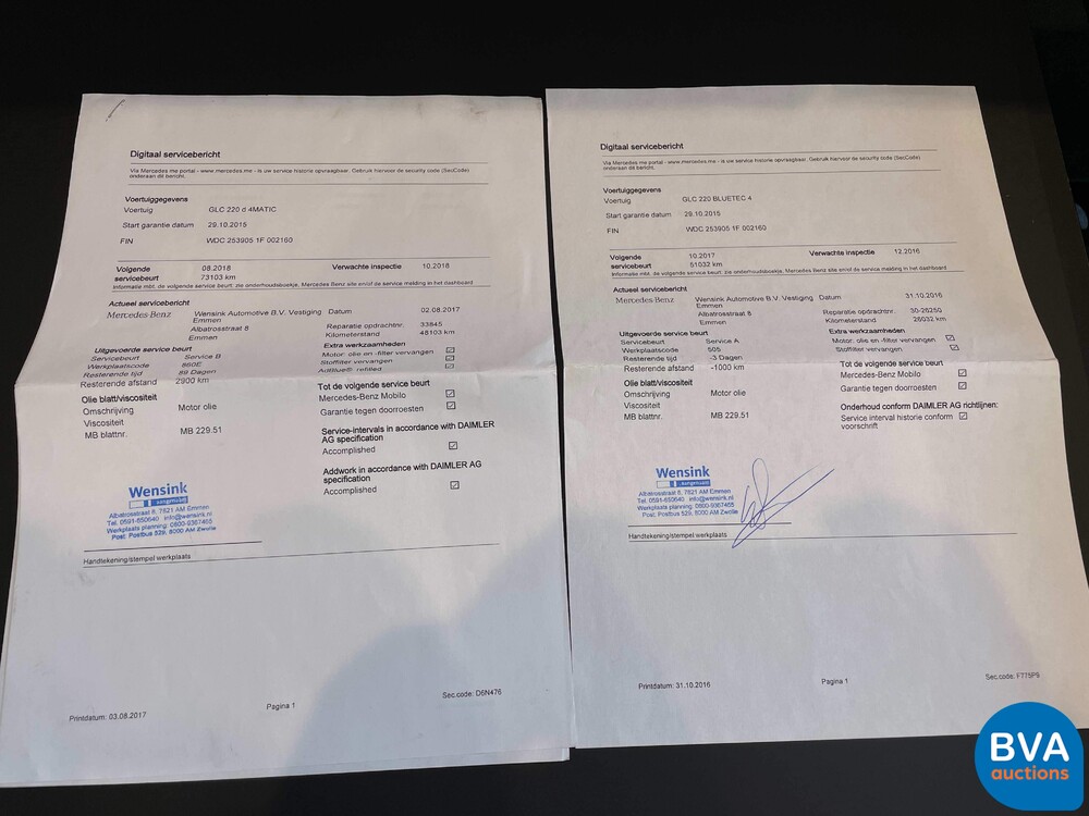 Mercedes-Benz GLC220d 4Matic Ambition 170pk 2015 -Original NL-, HG-845-D.