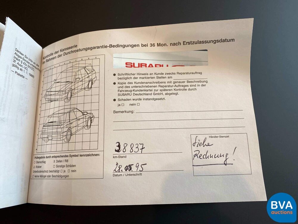 Subaru SVX 3.3 V6 Coupe 230hp 1992.