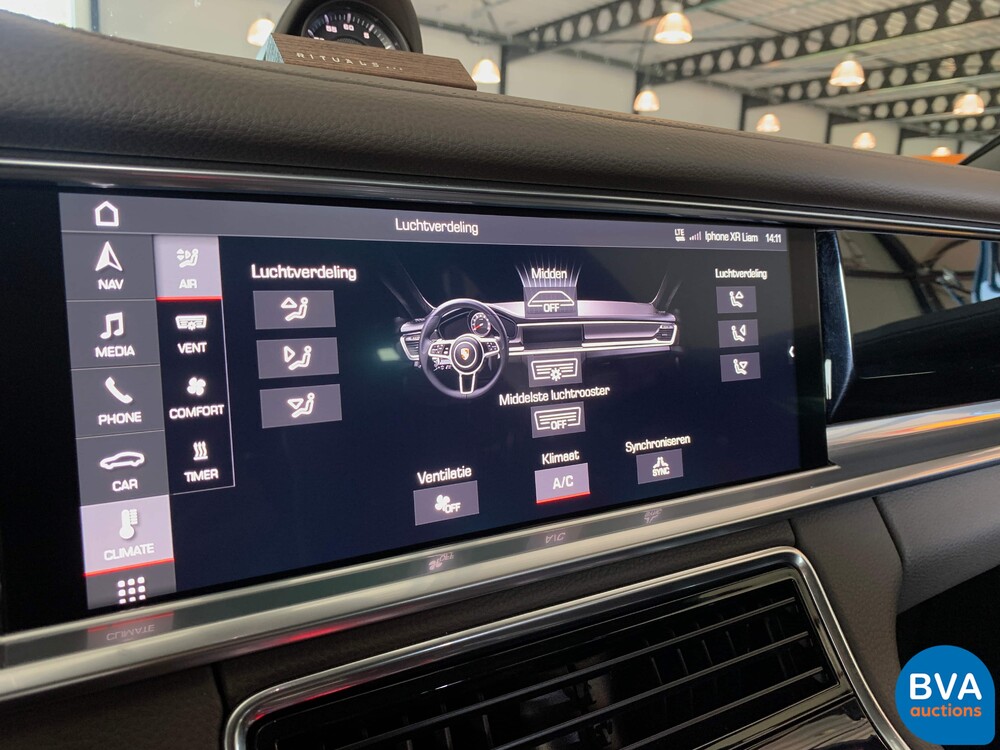 Porsche Panamera 4 Sport Turismo 2.9 E-Hybrid 462hp 2018 Plug-In Hybrid -Org. NL-, SF-382-Z.
