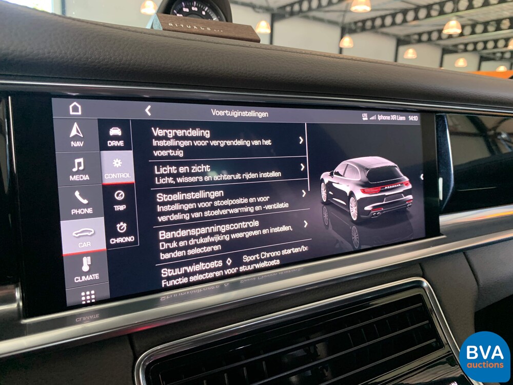 Porsche Panamera 4 Sport Turismo 2.9 E-Hybrid 462hp 2018 Plug-In Hybrid -Org. NL-, SF-382-Z.