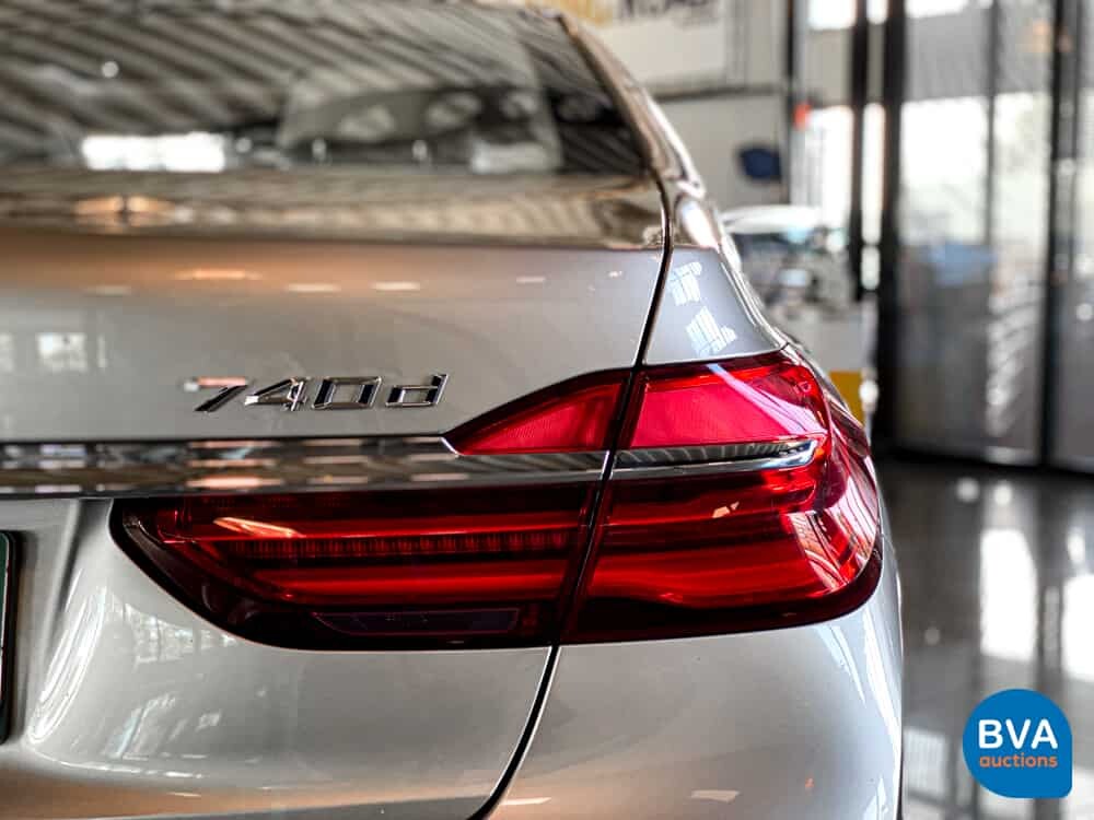 BMW 740d xDrive High Executive 7-Series 320hp 2017 -Org. NL-, PV-691-.