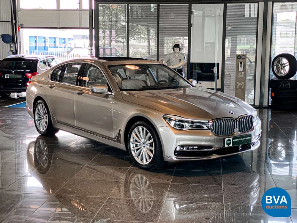 BMW 740d xDrive High Executive 7-Series 320hp 2017 -Org. NL-, PV-691-.