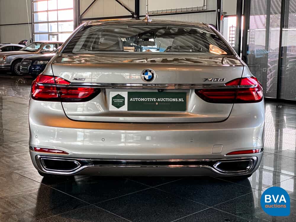 BMW 740d xDrive High Executive 7-Series 320hp 2017 -Org. NL-, PV-691-.