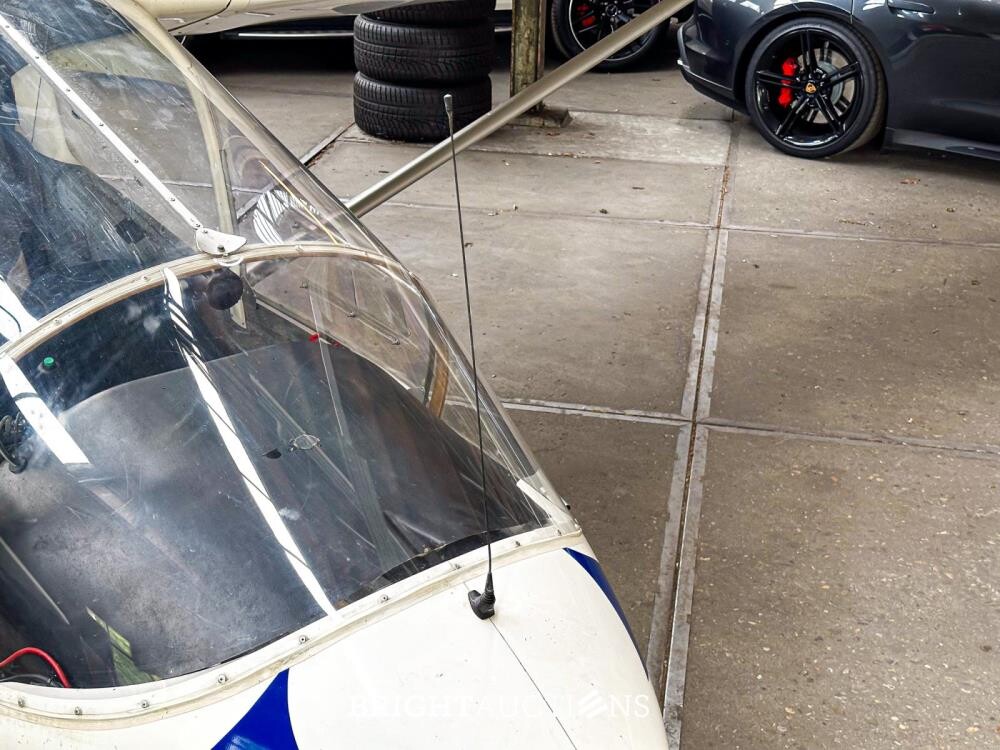 Albatros AE 209 ultra light Propellor Vliegtuig met Rotax 582 bombardier v.v maatwerk trailer
