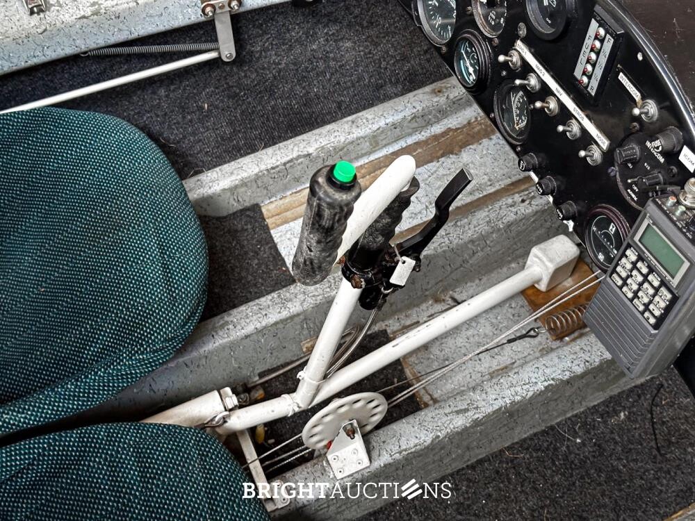 Albatros AE 209 ultra light Propellor Vliegtuig met Rotax 582 bombardier v.v maatwerk trailer
