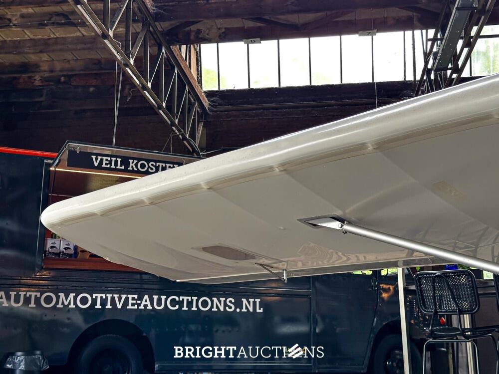 Albatros AE 209 ultra light Propellor Vliegtuig met Rotax 582 bombardier v.v maatwerk trailer

