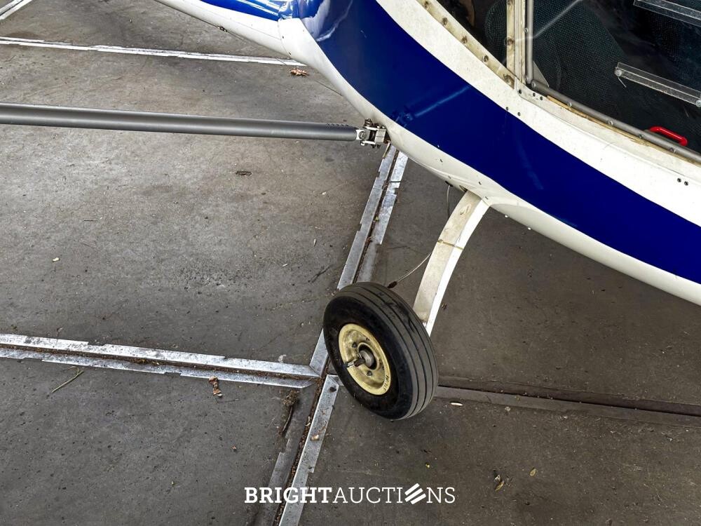 Albatros AE 209 ultra light Propellor Vliegtuig met Rotax 582 bombardier v.v maatwerk trailer
