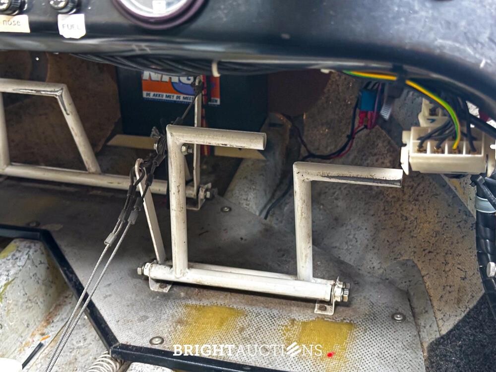 Albatros AE 209 ultra light Propellor Vliegtuig met Rotax 582 bombardier v.v maatwerk trailer
