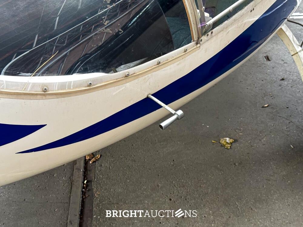 Albatros AE 209 ultra light Propellor Vliegtuig met Rotax 582 bombardier v.v maatwerk trailer
