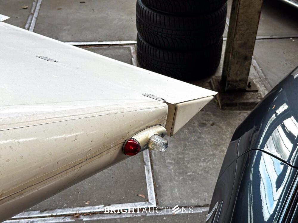 Albatros AE 209 ultra light Propellor Vliegtuig met Rotax 582 bombardier v.v maatwerk trailer
