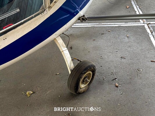 Albatros AE 209 ultra light Propellor Vliegtuig met Rotax 582 bombardier v.v maatwerk trailer
