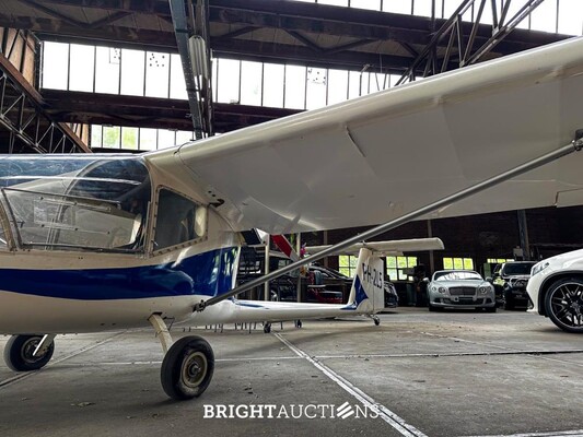 Albatros AE 209 ultra light Propellor Vliegtuig met Rotax 582 bombardier v.v maatwerk trailer
